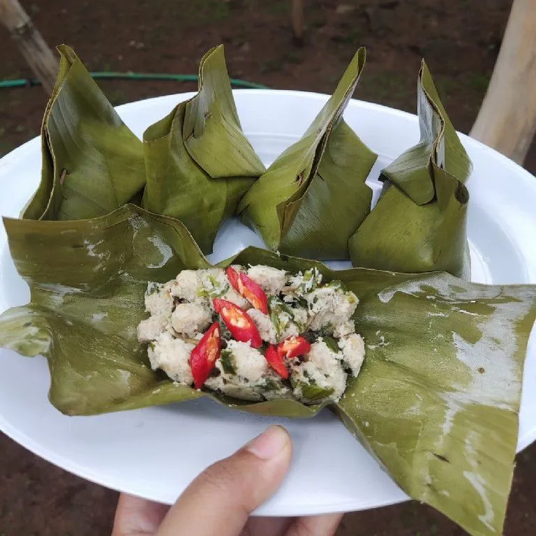 Resep botok petai cina tempe teri