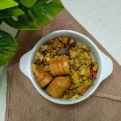 Orak Arik Telur Sosis