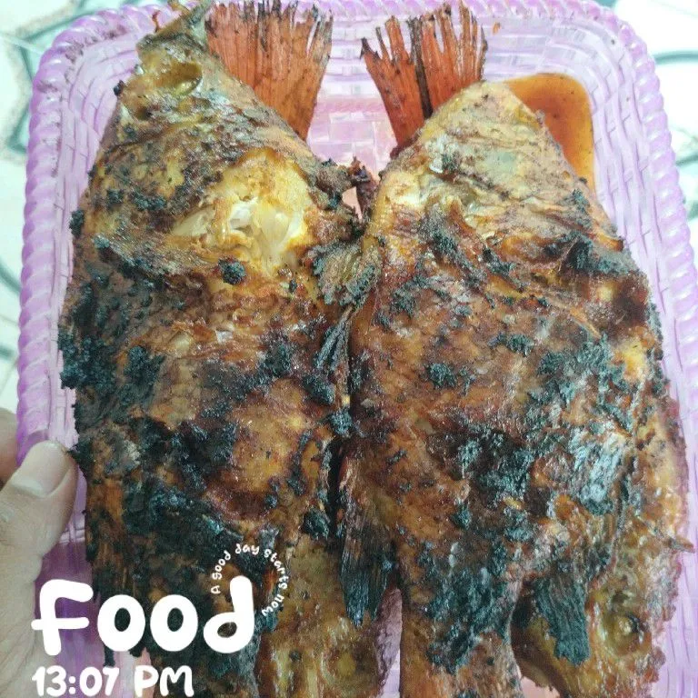 Ikan Nila merah bakar