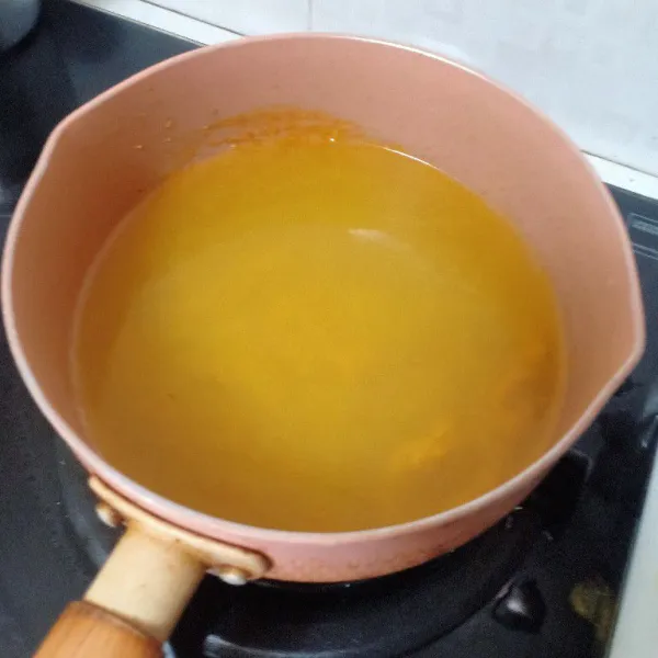 Masukan air kurang lebih 300ml