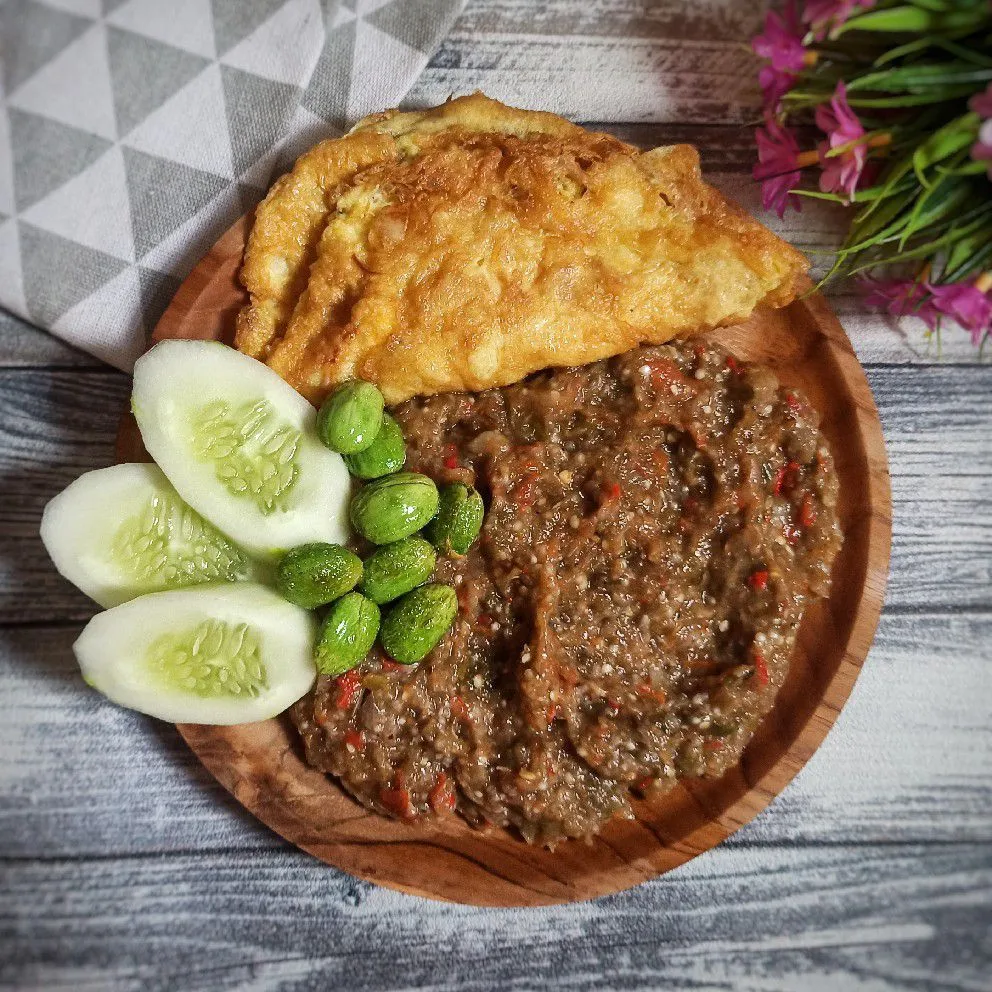 Sambel Terong Rebus Viral