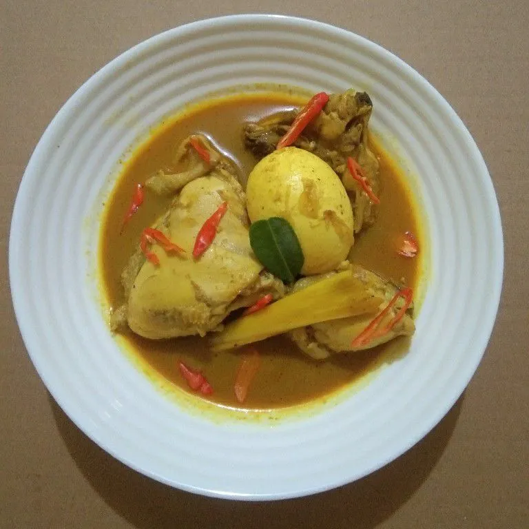 Telur Ayam Kari Instan