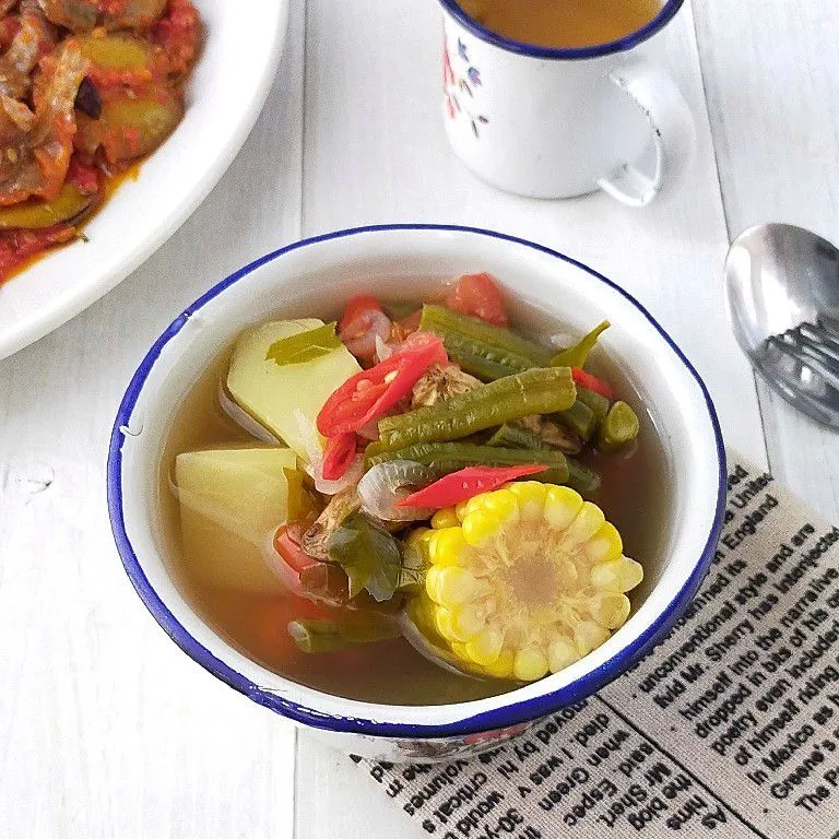 Sayur Asem Bumbu Iris