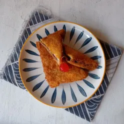 Roti Tawar Goreng Crispy Isi Coklat