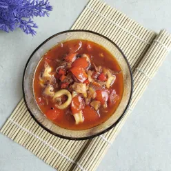 Cumi Saus Pedas
