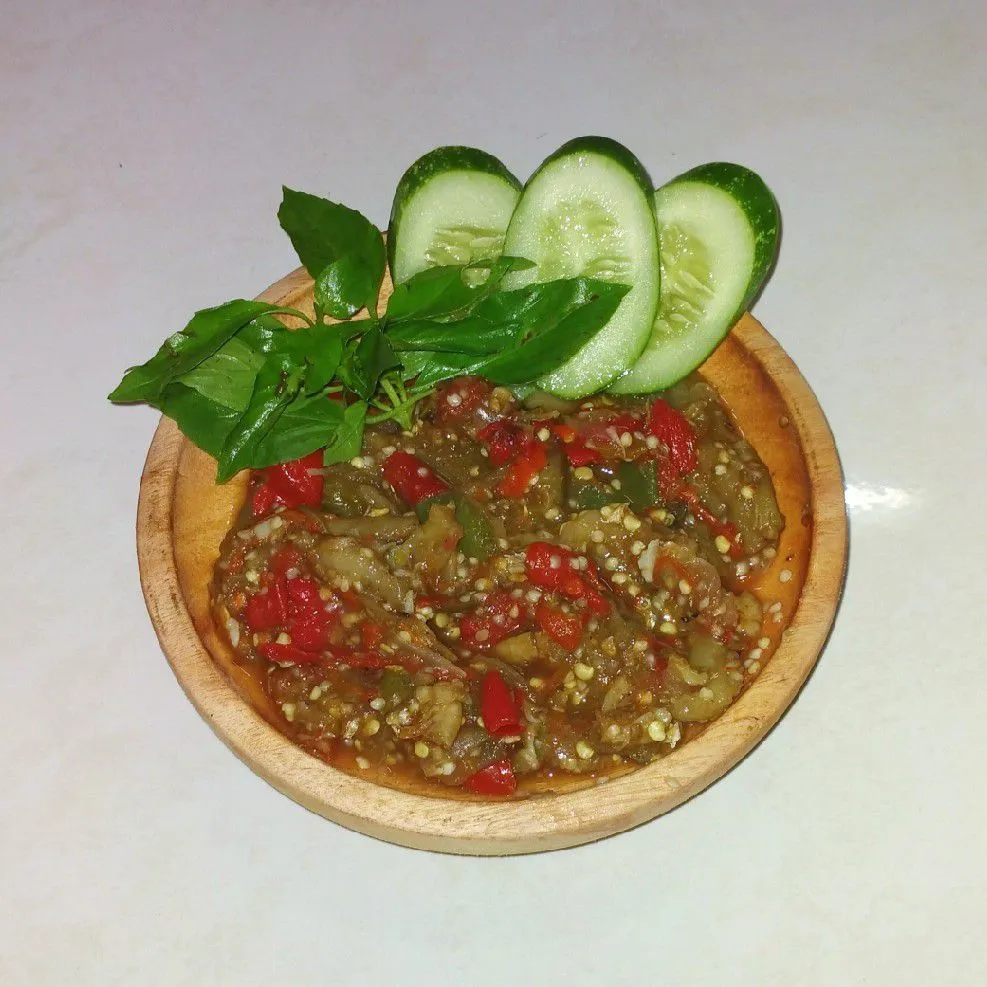 Sambal Terong Rebus