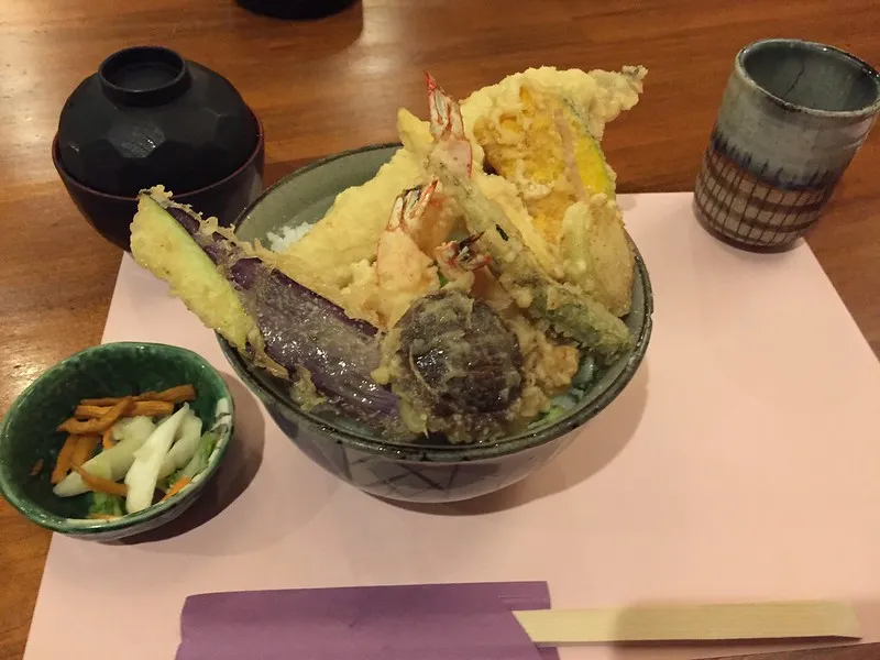 tendon makanan khas jepang