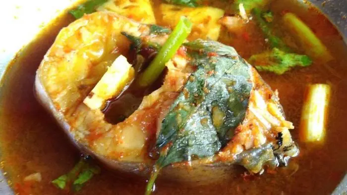 gulai ikan tapah makanan khas Kalimantan Selatan