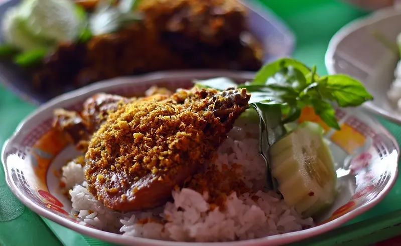 nasi bebek makanan khas madura