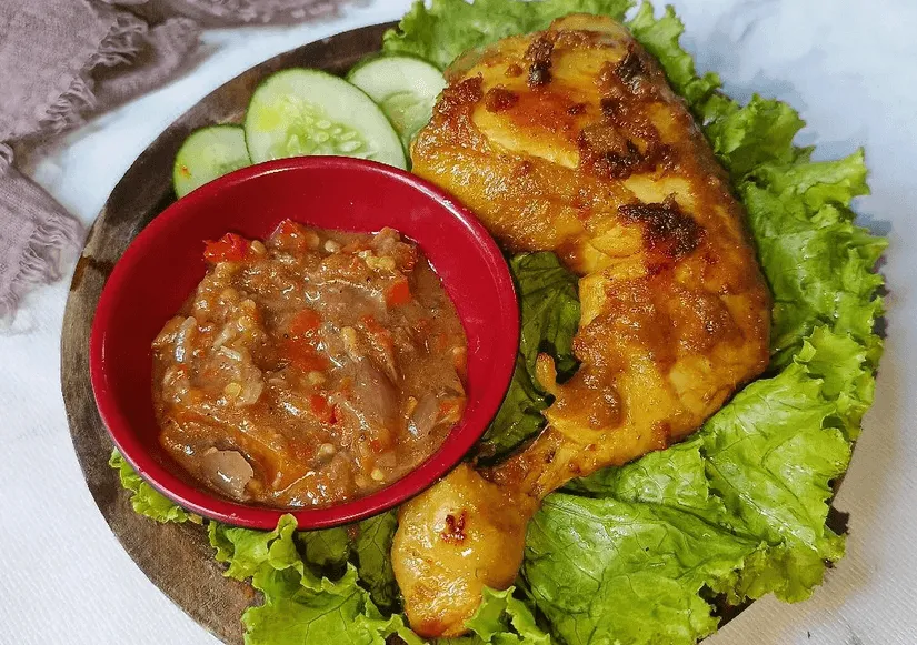 ayam bakar iloni makanan khas Gorontalo