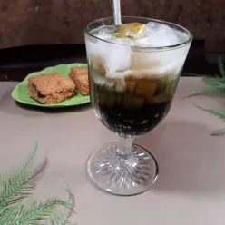 Es Kelapa Muda Cincau Jelly