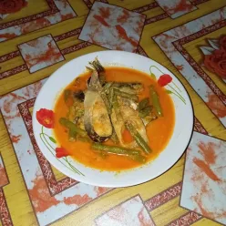 Gulai Ikan Patin Buncis