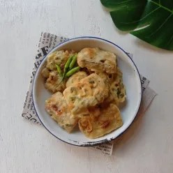 Oncom Goreng Tepung