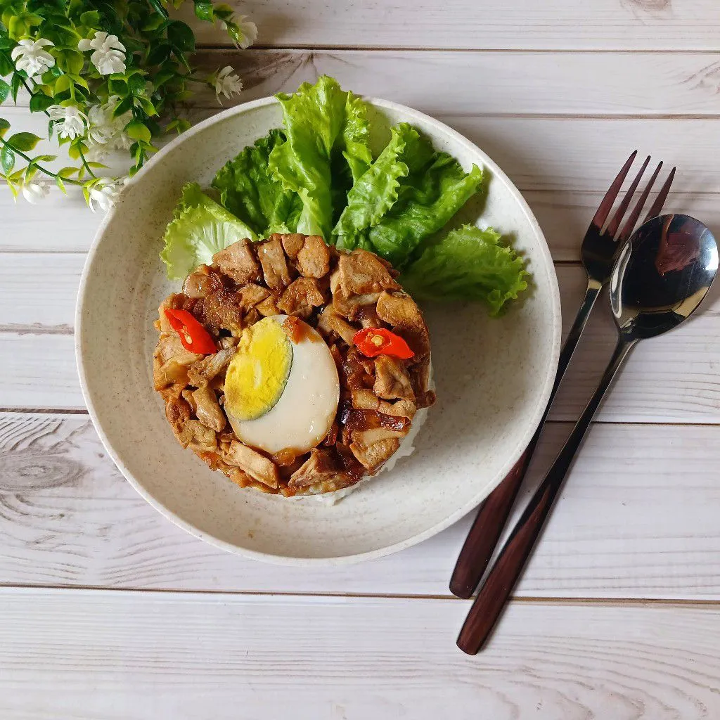 Nasi Tim Ayam Tahu