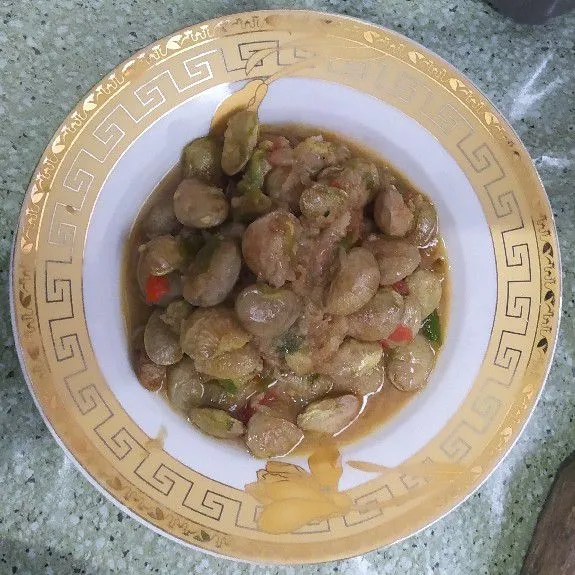 Tumis Pedas Kacang Koro