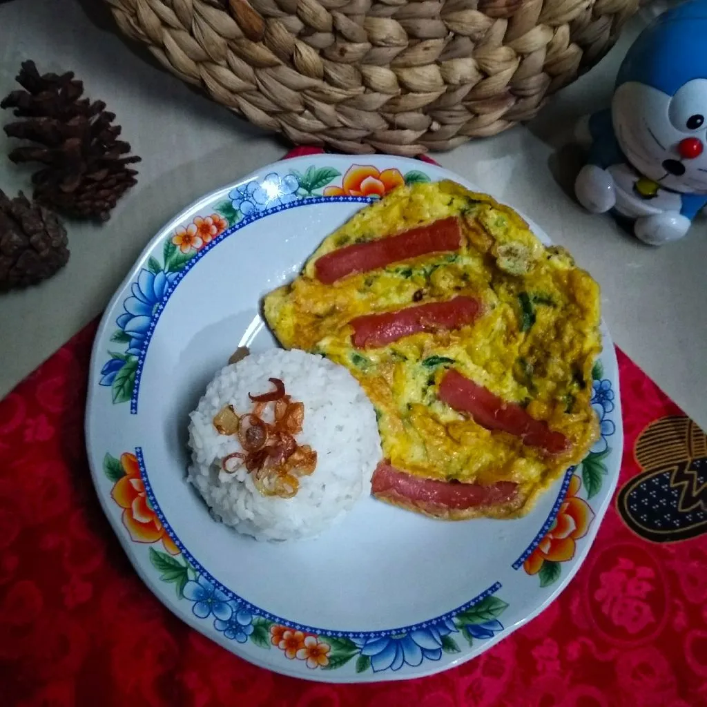 Nasi Uduk Sosis Lenggang