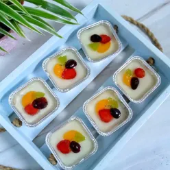 Puding Buah Leci