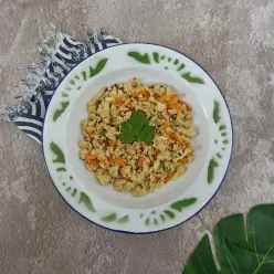 Orak Arik Telur Sayuran