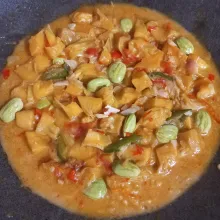 Masak hingga matang, cicipi rasanya.
