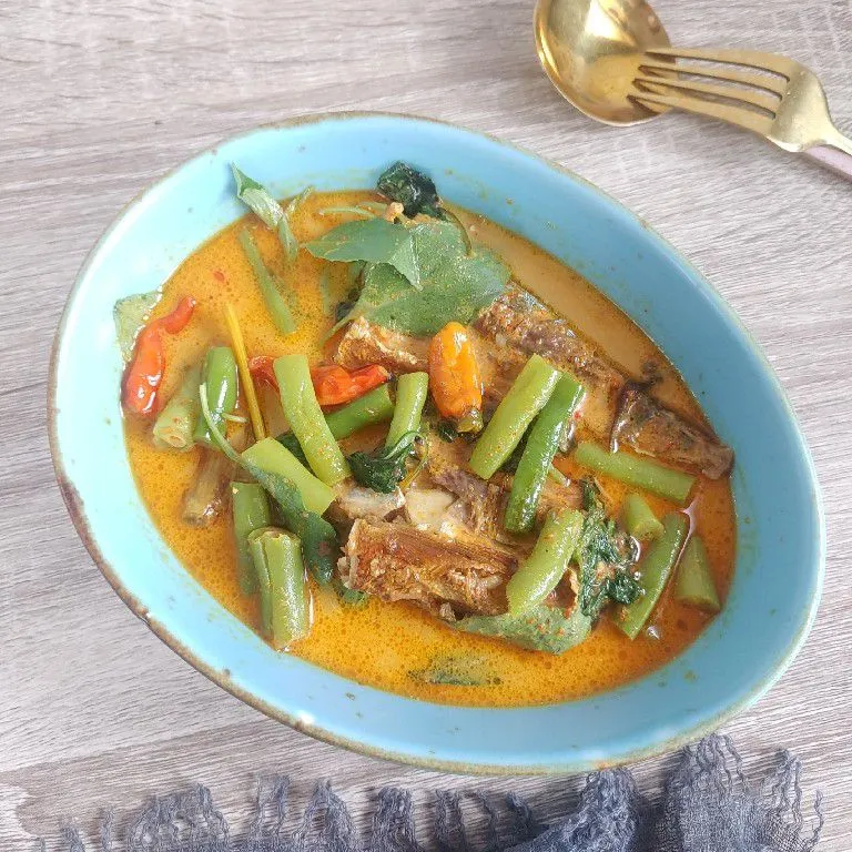 Tuna Panggang Kuah Santan
