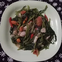 Tumis Kangkung Saos Tiram