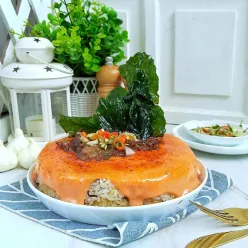 Mentai Rice With Beef Teriyaki