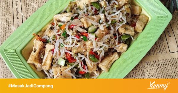 bahan-bahan cah tauge yang segar dan berkualitas