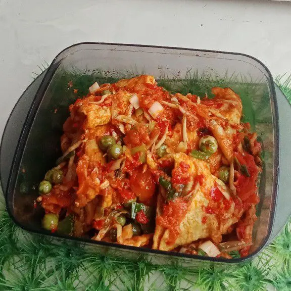 Hidangan siap dinikmati.