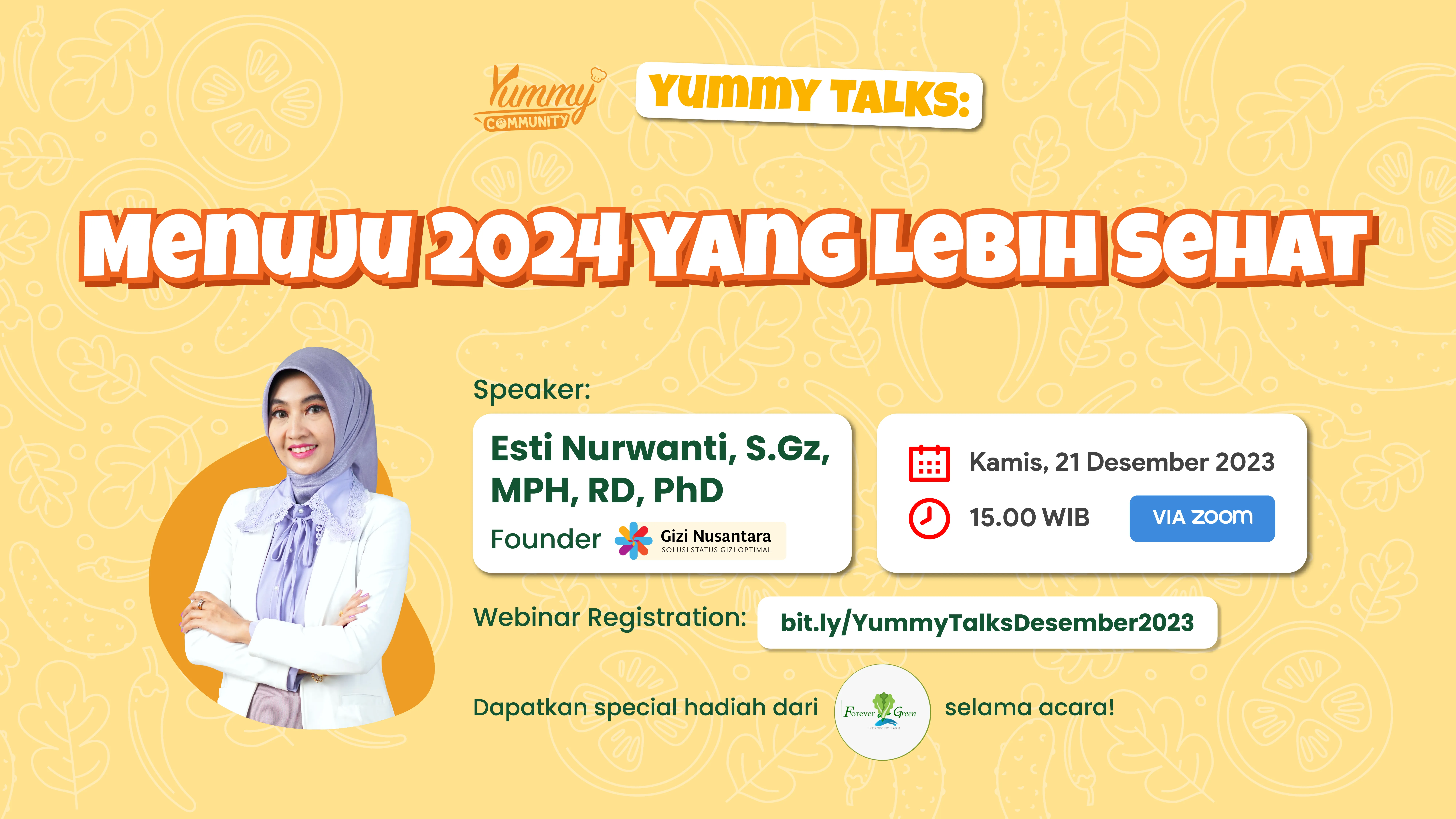 ​Belajar Menuju 2024 yang Lebih Sehat bersama Yummy Talks