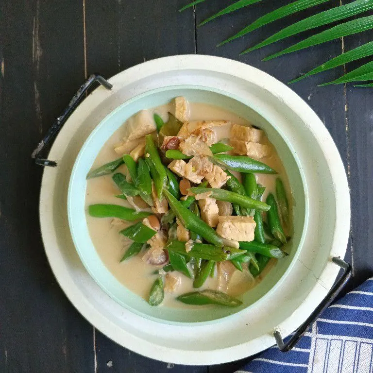Gulai Tauco Tempe Buncis