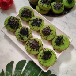 Kue Cubit Pandan 1 Telur