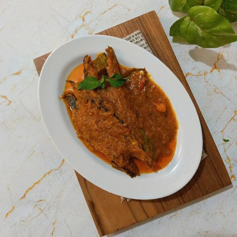 Proses memasak Sam Padeh Ikan Tongkol