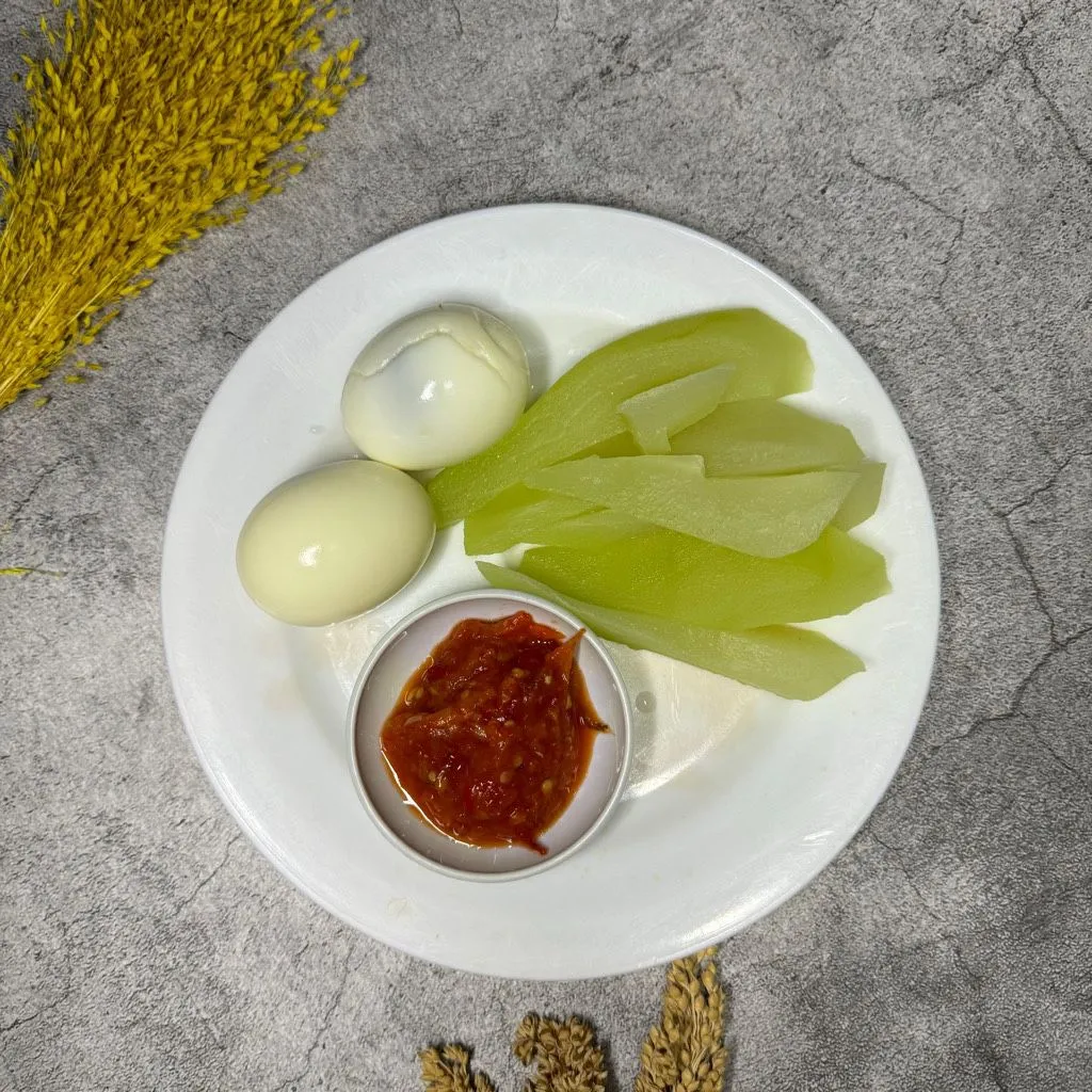 Sambel Tomat Labu Telur Kukus