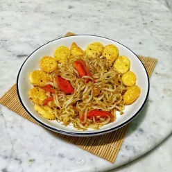 Oseng Toge Iris Tomat Mix Tofu