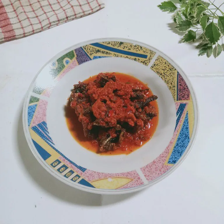 Baluik (belut) Balado