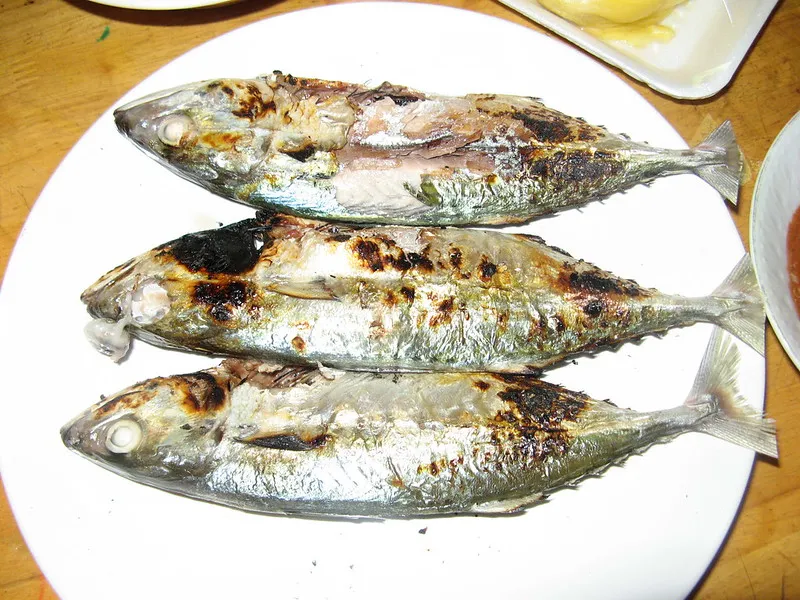 ikan kembung bakar menu nasi padang