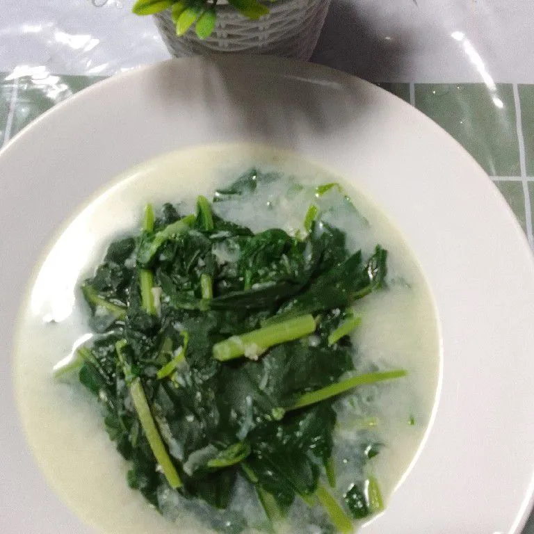 Sayur Bobor Sawi Hijau