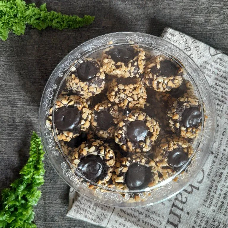 Kukis Kacang Coklat