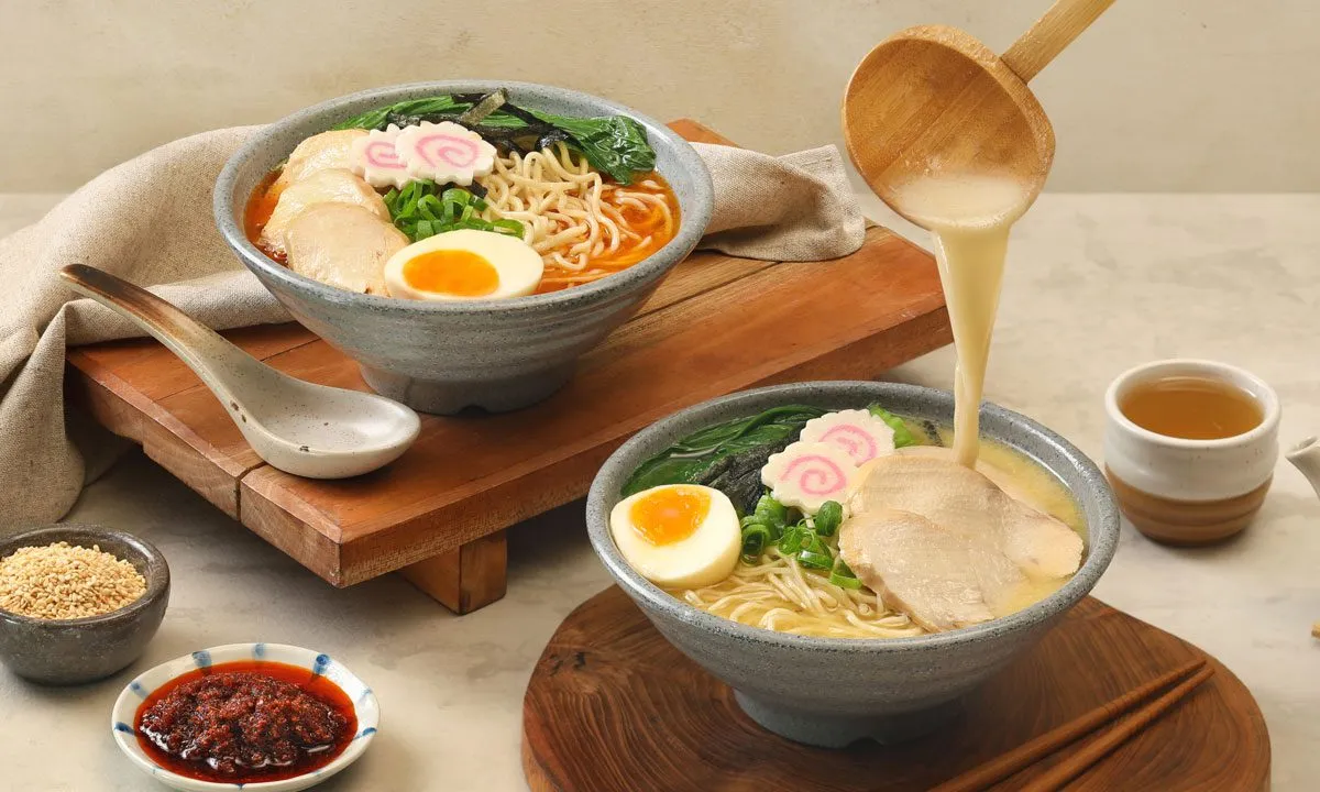 Ilustrasi  Chicken Collagen Ramen Gokana