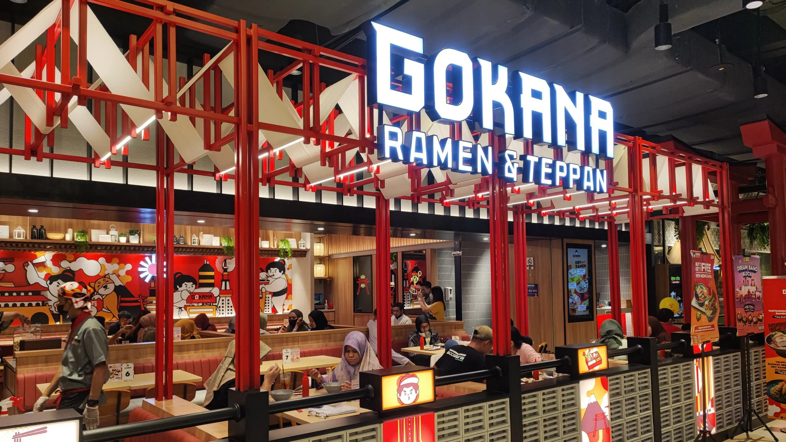 Ilustrasi restoran Gokana