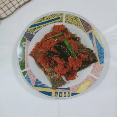 Ikan Nila Balado Daun Bawang
