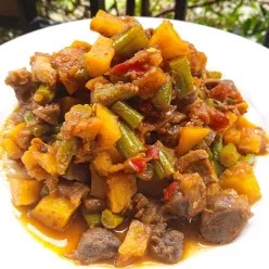 Balado Kentang Ati Ampela