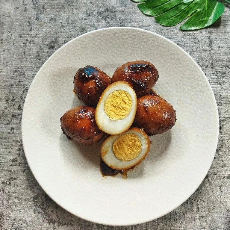 Telur Bacem Pelengkap Gudeg