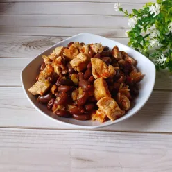 Balado Tahu kacang Merah