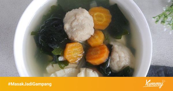 Resep Sup Bakso Rumput Laut Kurcepmakananberkuah Sederhana Rumahan Di