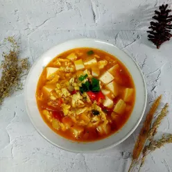 Sop Tahu Telur Tomat