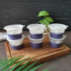 Puding Anggur Kelapa Muda