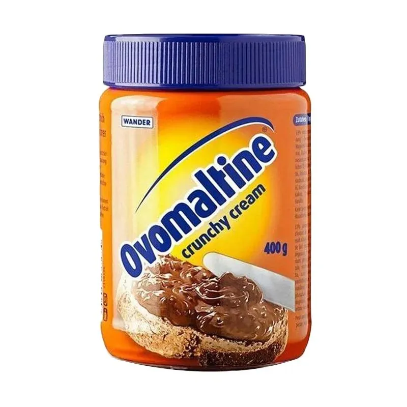 Ovomaltine Crunchy Cream saus cokelat terbaik