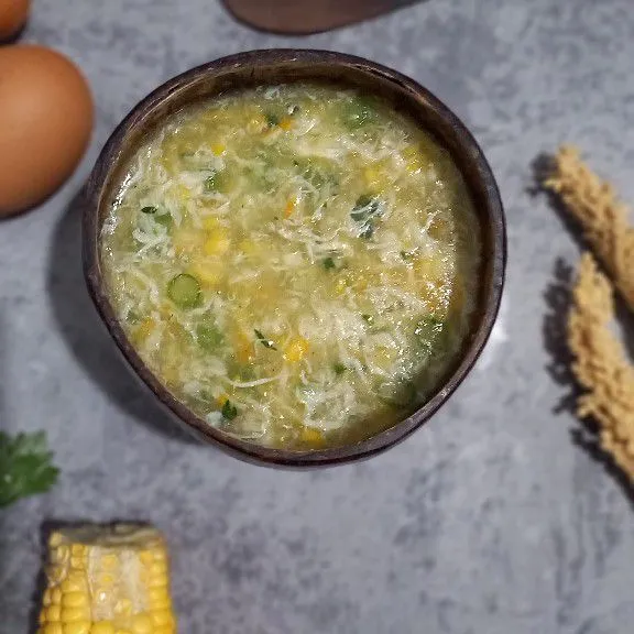 Sup Telur Sayuran