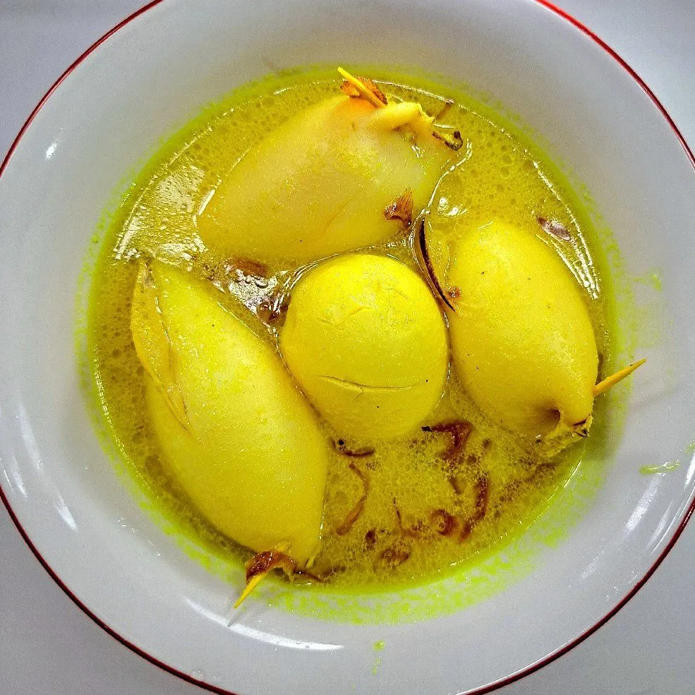 Cumi Bunting Kuah Kuning